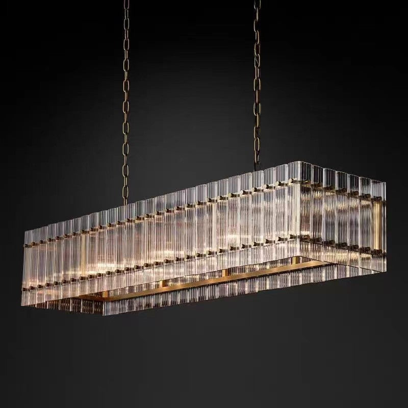 Marcus Rectangle Chandelier 72"