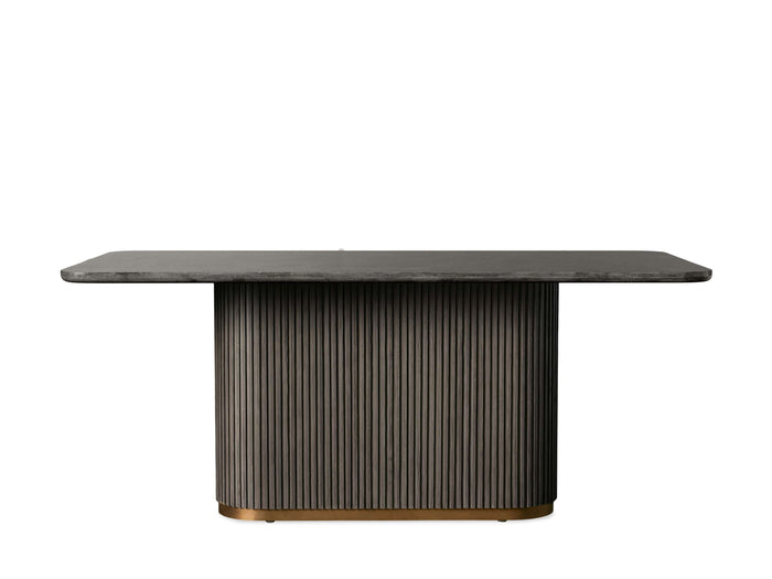 Finnley Dining Table Bluestone Carrara 120" ( customize)