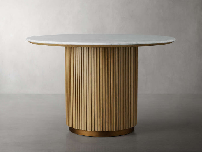 Finnley Round Dining Table 48" 60"