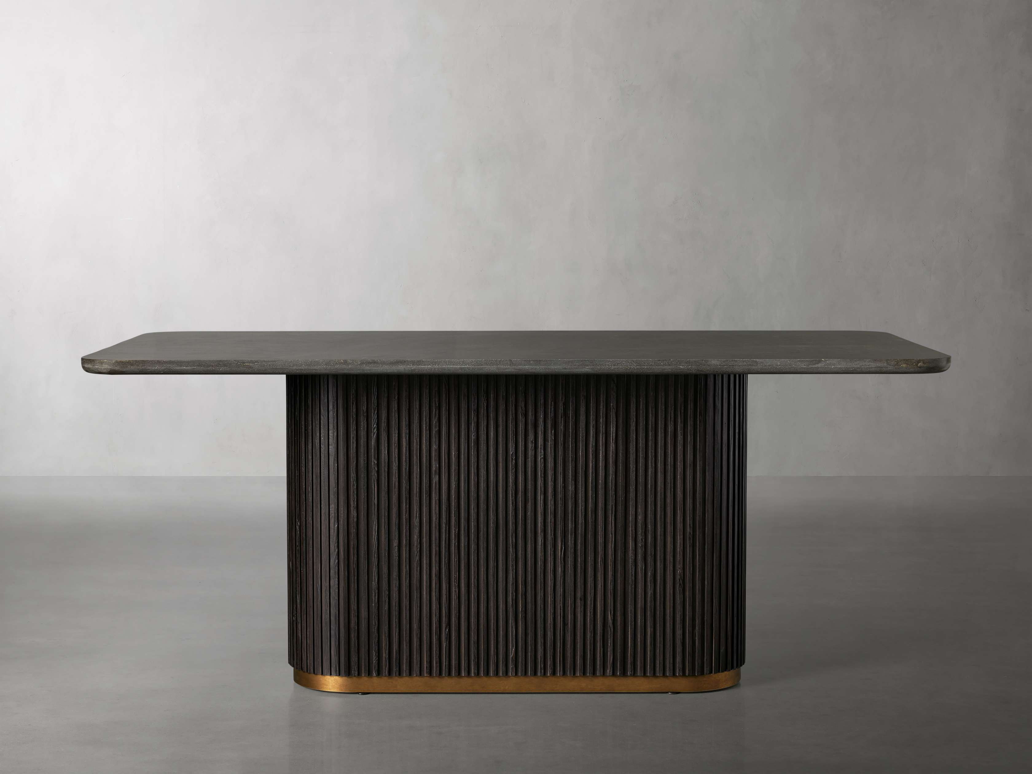 Finnley Dining Table Bluestone Carrara 120" ( customize)