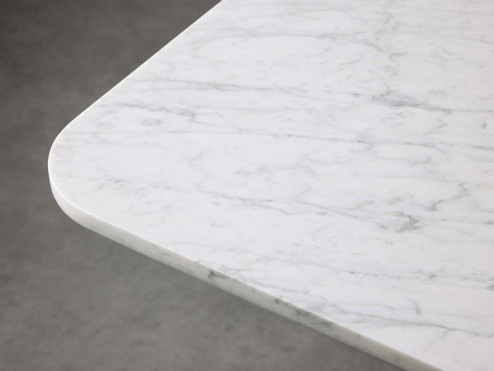 Finnley Dining Table Bluestone Carrara 120" ( customize)