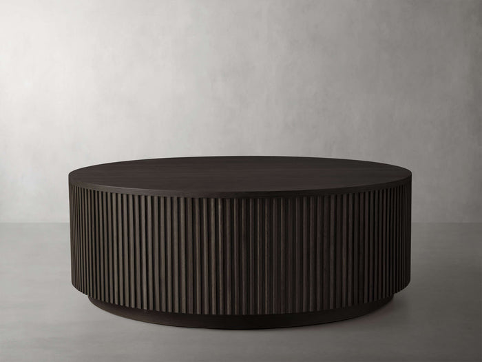 Finnley Round Wood Coffee Table 36" 42" 54"