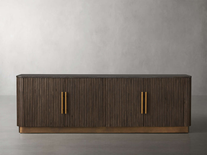 Finnley Media Carrara Bulestone Console 80" 95"