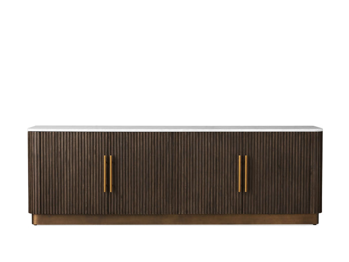 Finnley Media Carrara Bulestone Console 80" 95"