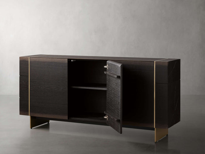 Mihaela Oak Sideboard 72" 84"