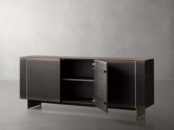 Mihaela Oak Sideboard 72" 84"