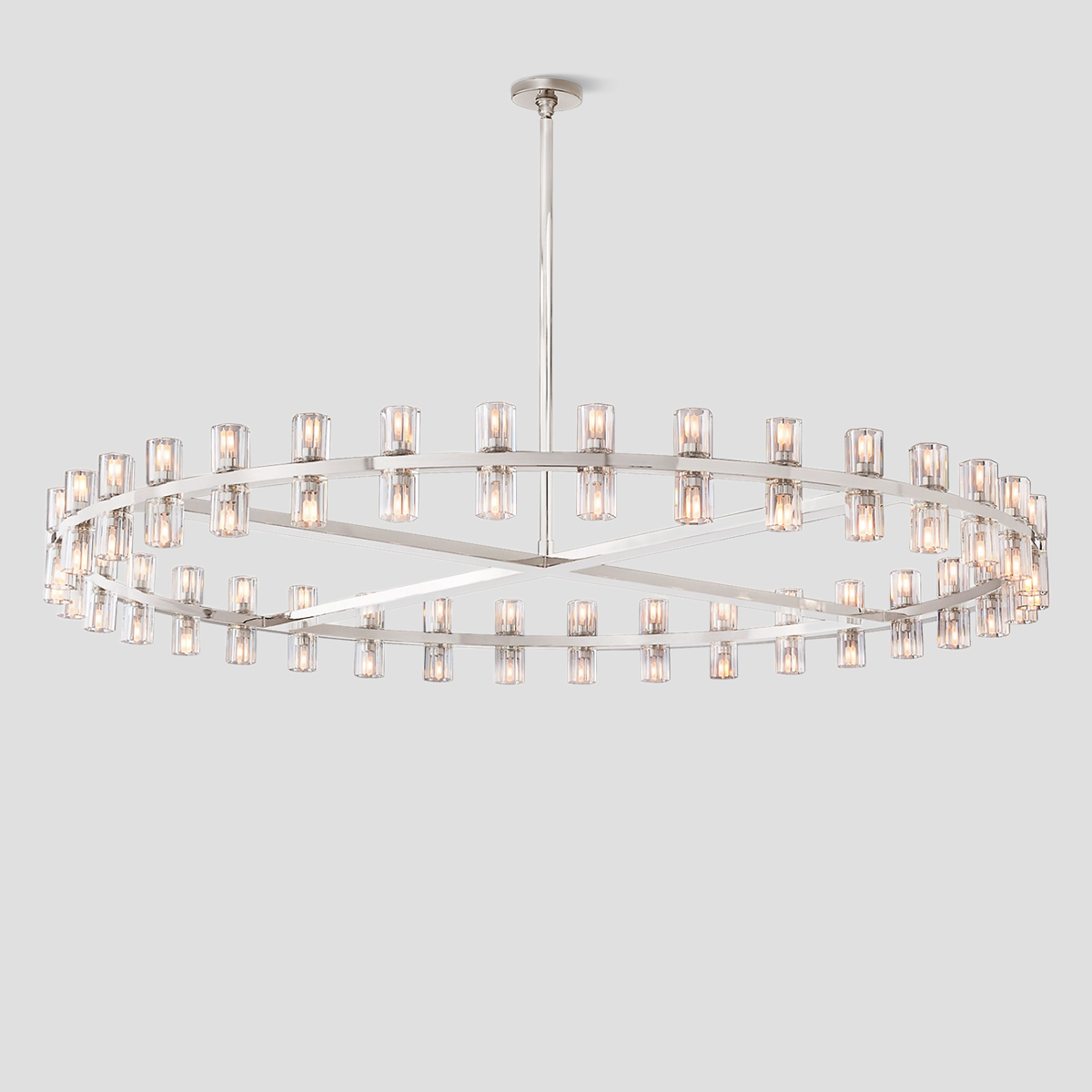 Arcachon Crystal Round Chandelier 48"