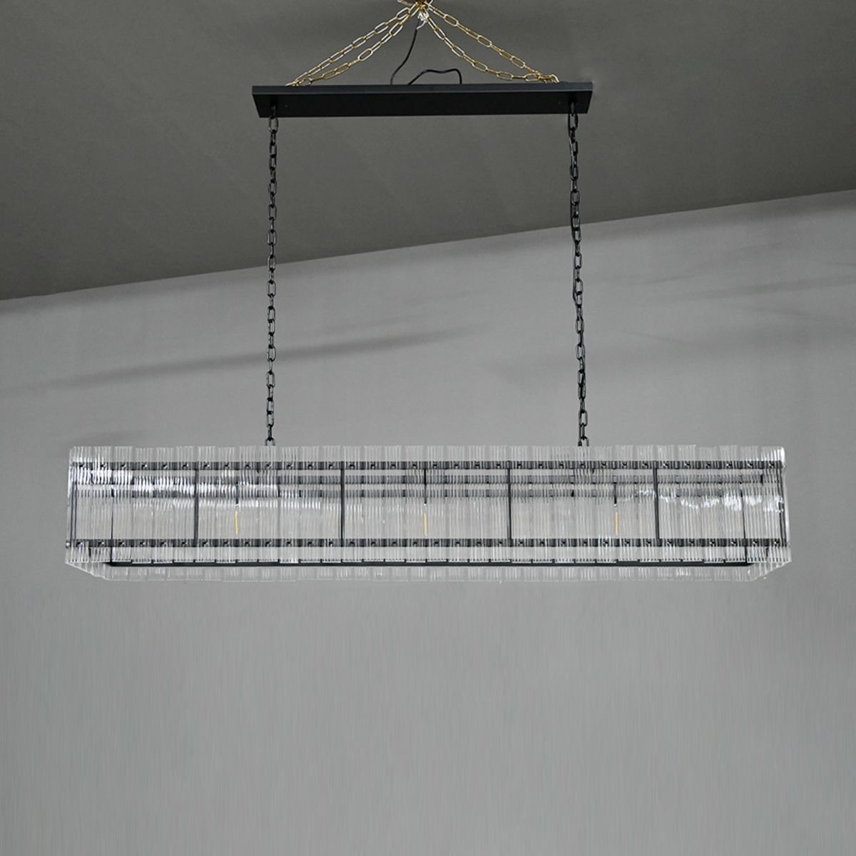 Marcus Rectangle Chandelier 54"