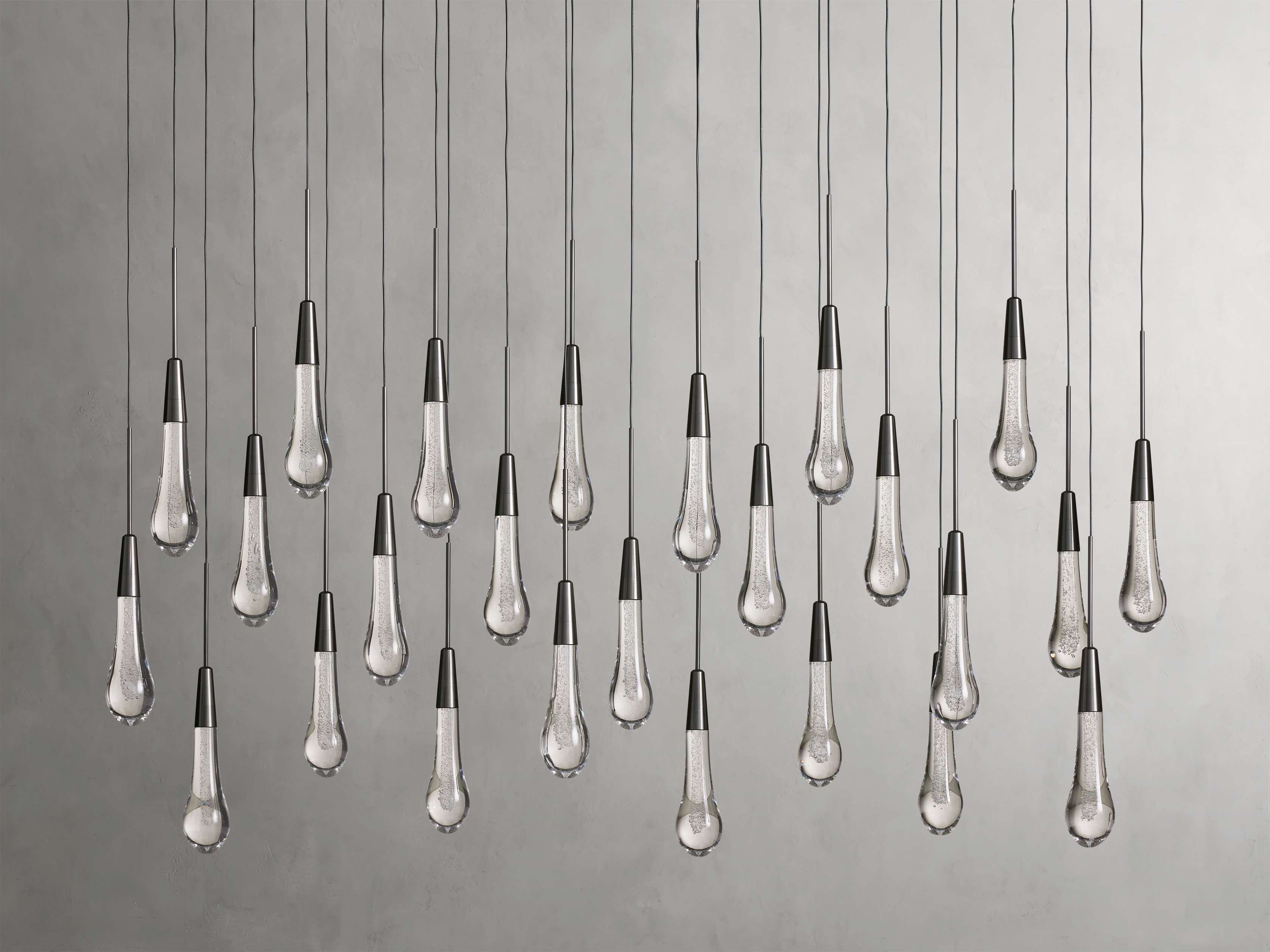 Solitaire Linear Chandelier 37"50"70"87"120"