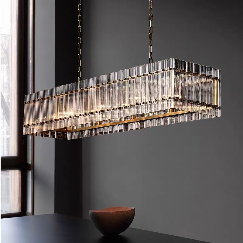 Marcus Rectangle Chandelier 72"
