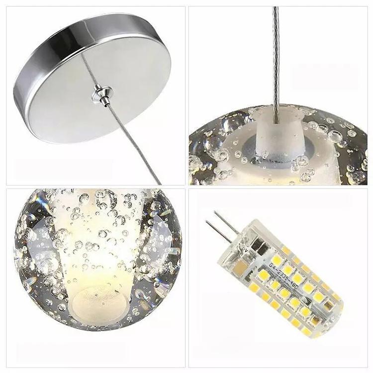 Adonis Suspension Water Drop Chandelier( 43-Light customized)