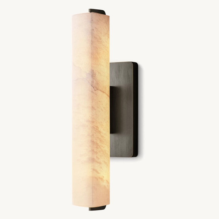 Audubon Alabaster Single Sconce