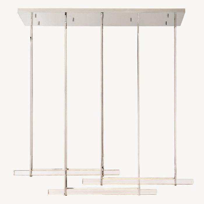Audubon Triple Bar Linear Chandelier