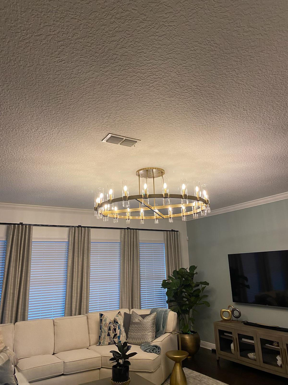 Customize Ravelle Glass Round Chandelier 42"(14-light)