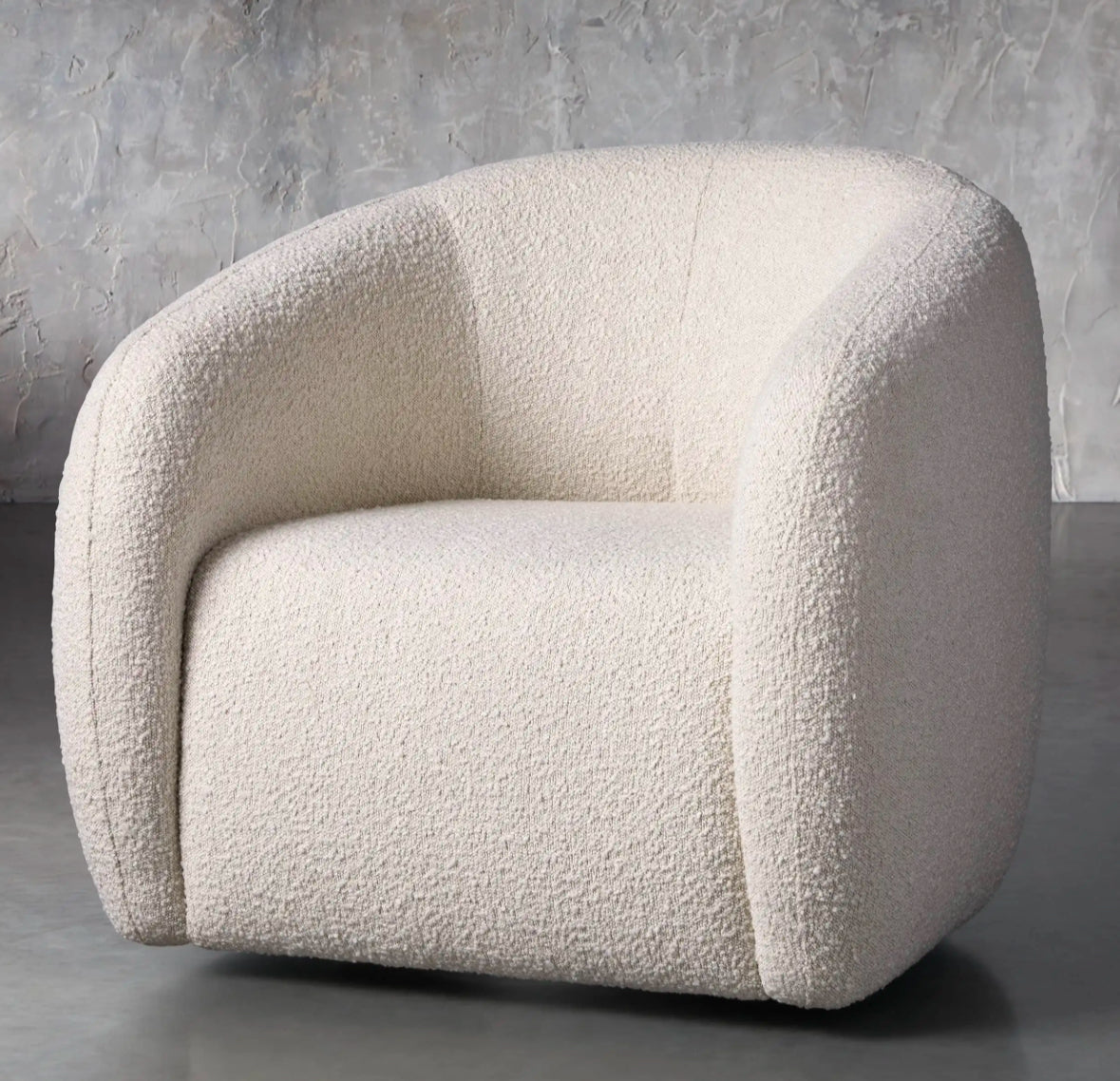 Fresno Swivel Chair/BURBANK NATURAL