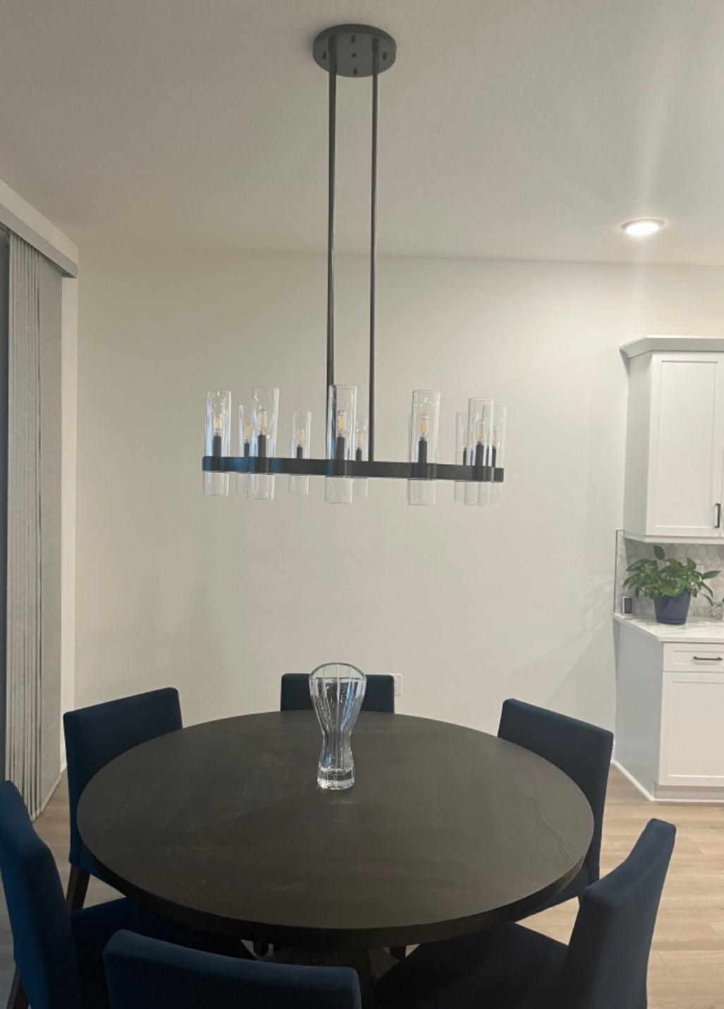 Customize Ravelle Glass Round Chandelier 42"(14-light)