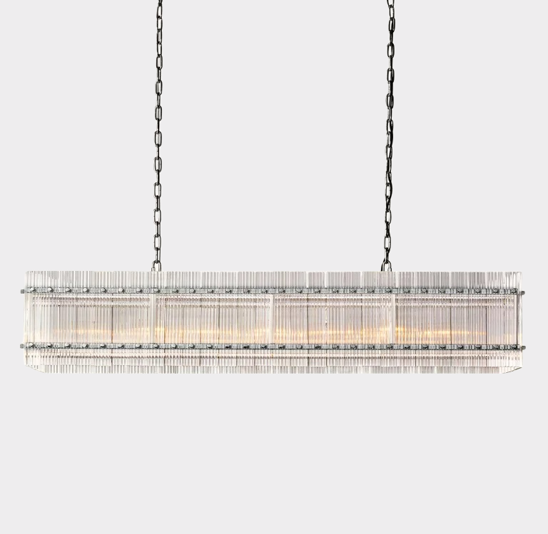 Marcus Rectangle Chandelier 54"