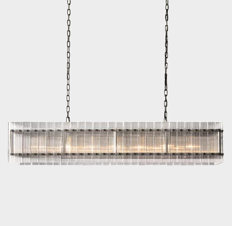 Marcus Rectangle Chandelier 72"