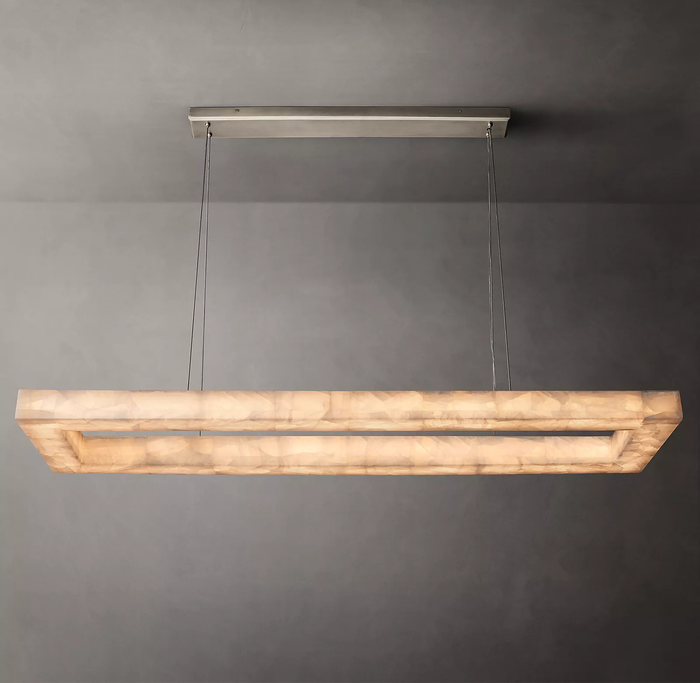 Rival Rectangle Chandelier 72"