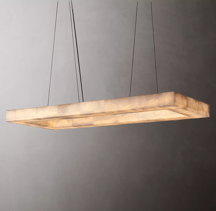Rival Rectangle Chandelier 54"