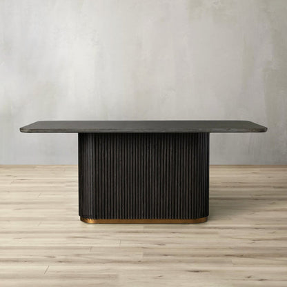 Finnley Dining Table Bluestone Carrara 120" ( customize)