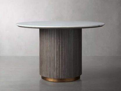 Finnley Round Dining Table 48" 60"