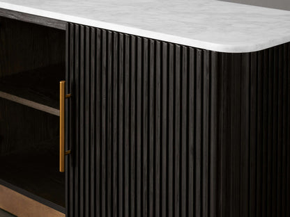 Finnley Media Carrara Bulestone Console 80" 95"