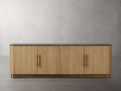 Finnley Media Carrara Bulestone Console 80" 95"