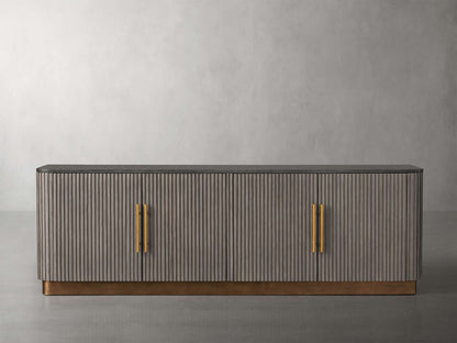 Finnley Media Carrara Bulestone Console 80" 95"
