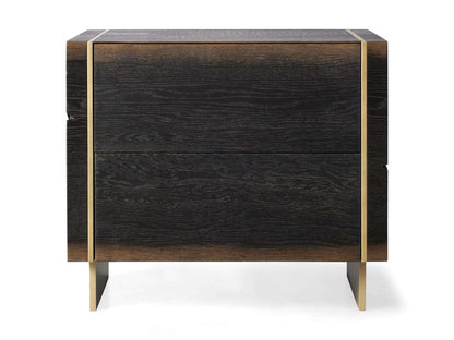 Mihaela Oak Nightstand 28"