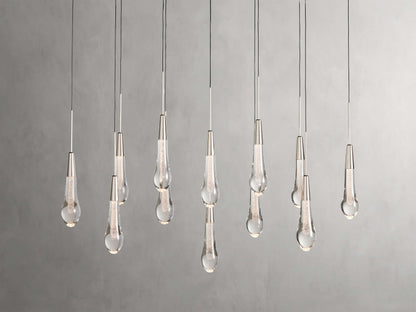 Solitaire Linear Chandelier 37"50"70"87"120"