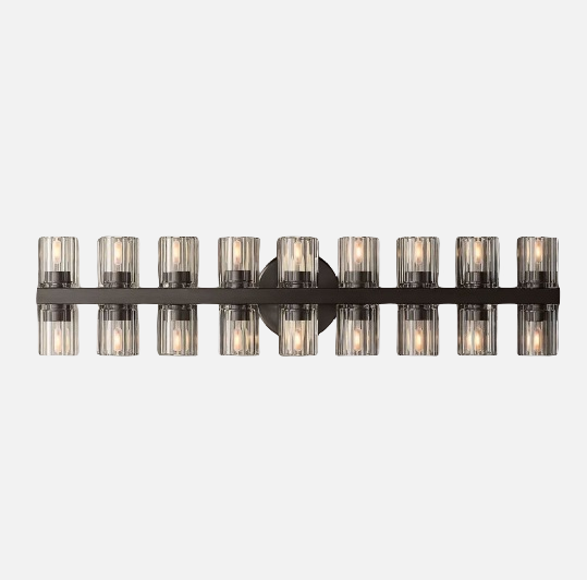 Arcachon Crystal Wall Sconce 26"W